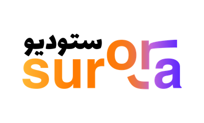surora - gradient wordmark logo
