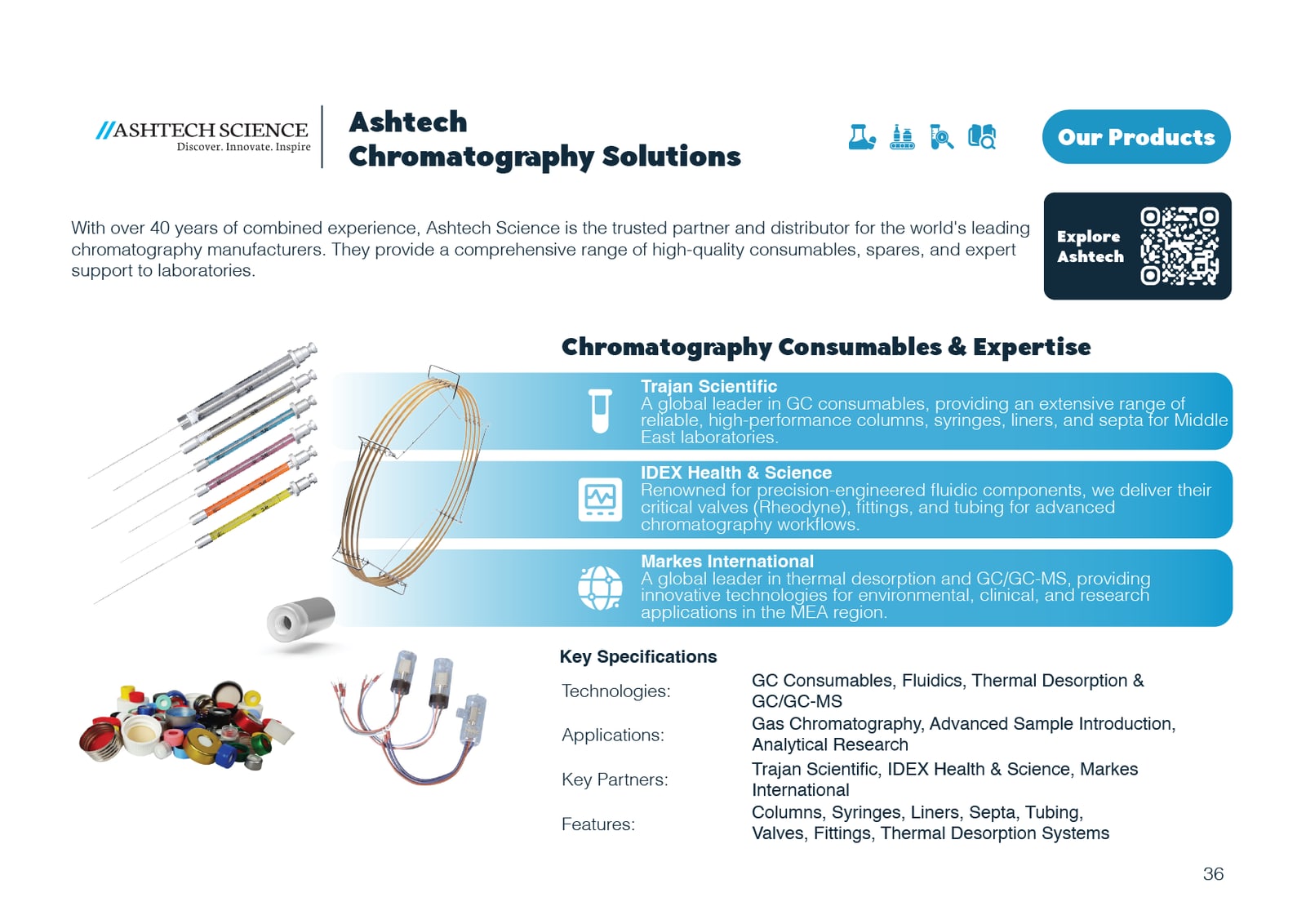 Al Shaker Scientific Bureau company profile spread 36 of 53