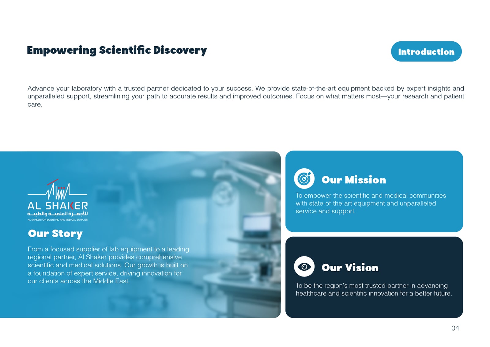 Al Shaker Scientific Bureau company profile spread 4 of 53