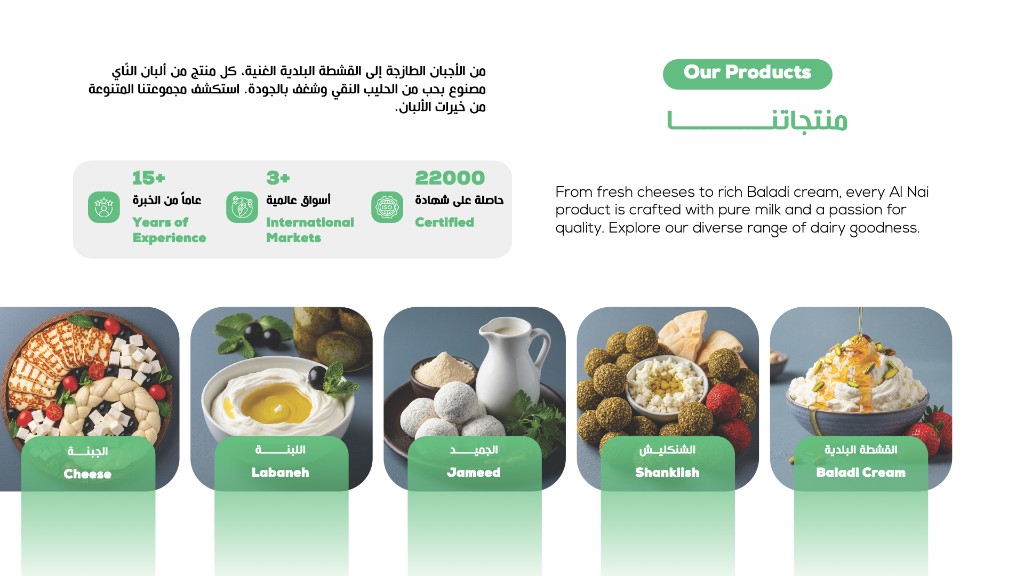 Al Nai Dairy company profile spread 3 of 17